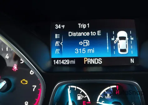 2018 Ford Escape Se из США, поврежденный, VIN 1FMCU9GD2JUA31626